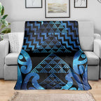 Taniko Motifs Matariki New Zealand Blanket NZ Niho Taniwha Poutama