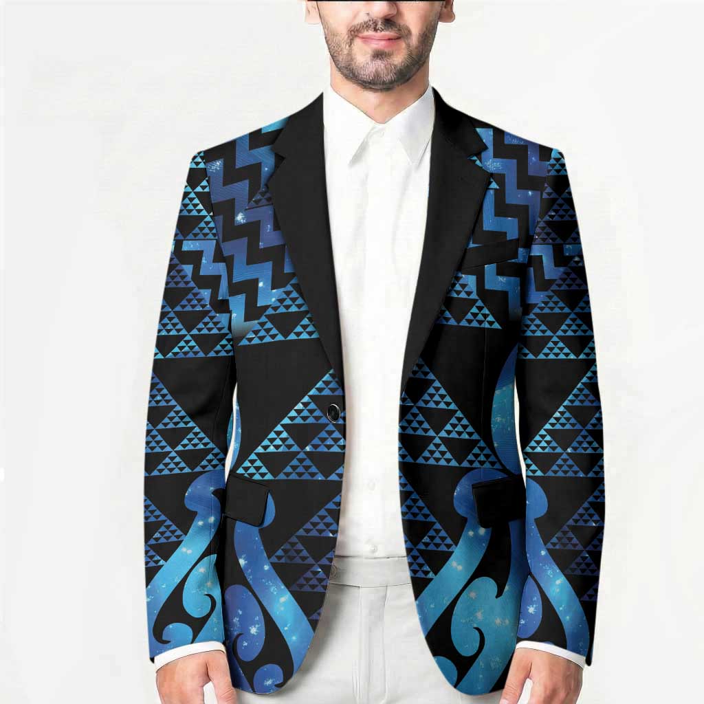 Taniko Motifs Matariki New Zealand Blazer NZ Niho Taniwha Poutama