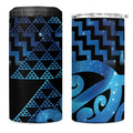 Taniko Motifs Matariki New Zealand 4 in 1 Can Cooler Tumbler NZ Niho Taniwha Poutama