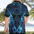 Taniko Motifs Matariki New Zealand Hawaiian Shirt NZ Niho Taniwha Poutama
