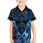 Taniko Motifs Matariki New Zealand Hawaiian Shirt NZ Niho Taniwha Poutama