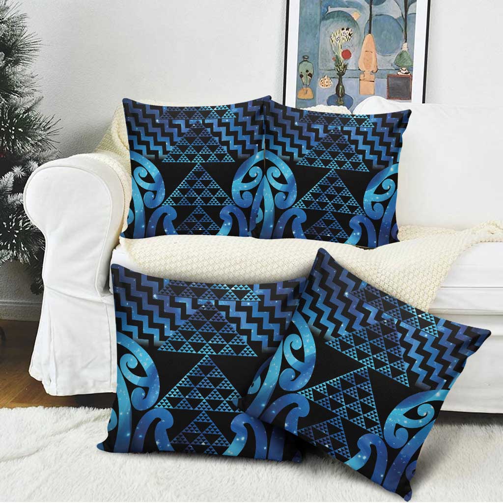Taniko Motifs Matariki New Zealand Pillow Cover NZ Niho Taniwha Poutama