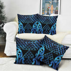 Taniko Motifs Matariki New Zealand Pillow Cover NZ Niho Taniwha Poutama
