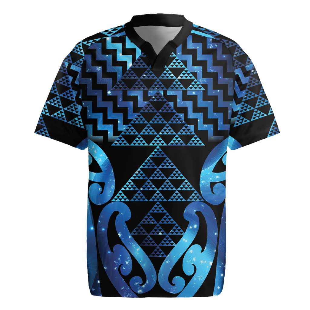 Taniko Motifs Matariki New Zealand Rugby Jersey NZ Niho Taniwha Poutama