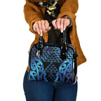 Taniko Motifs Matariki New Zealand Shoulder Handbag NZ Niho Taniwha Poutama