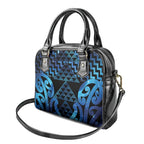 Taniko Motifs Matariki New Zealand Shoulder Handbag NZ Niho Taniwha Poutama