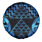 Taniko Motifs Matariki New Zealand Spare Tire Cover NZ Niho Taniwha Poutama