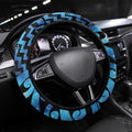 Taniko Motifs Matariki New Zealand Steering Wheel Cover NZ Niho Taniwha Poutama