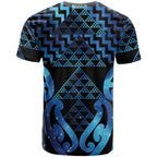 Taniko Motifs Matariki New Zealand T Shirt NZ Niho Taniwha Poutama