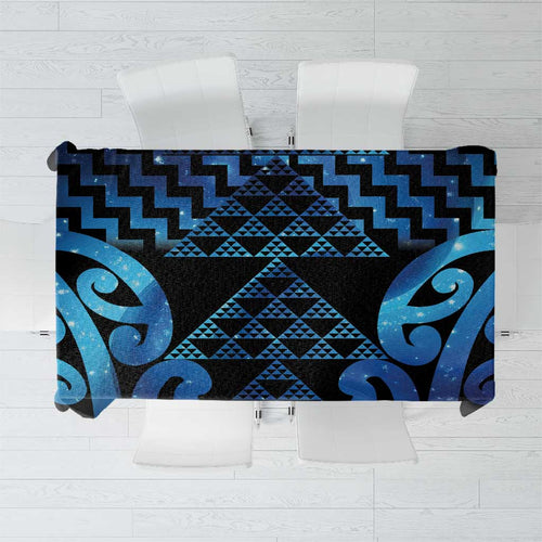 Taniko Motifs Matariki New Zealand Tablecloth NZ Niho Taniwha Poutama
