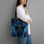 Taniko Motifs Matariki New Zealand Tote Bag NZ Niho Taniwha Poutama