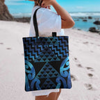 Taniko Motifs Matariki New Zealand Tote Bag NZ Niho Taniwha Poutama