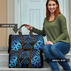 Taniko Motifs Matariki New Zealand Travel Bag NZ Niho Taniwha Poutama