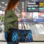 Taniko Motifs Matariki New Zealand Travel Bag NZ Niho Taniwha Poutama