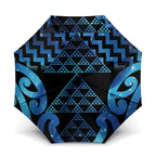 Taniko Motifs Matariki New Zealand Umbrella NZ Niho Taniwha Poutama