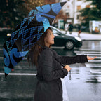 Taniko Motifs Matariki New Zealand Umbrella NZ Niho Taniwha Poutama