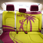 Custom West Indies Cricket Back Car Seat Cover 2024 World Cup Go Windies