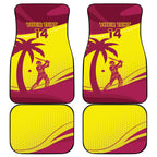 Custom West Indies Cricket Car Mats 2024 World Cup Go Windies