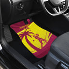 Custom West Indies Cricket Car Mats 2024 World Cup Go Windies