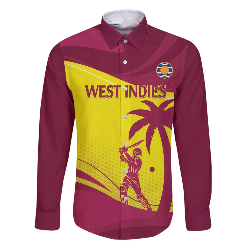 Custom West Indies Cricket Family Matching Short Sleeve Bodycon Dress and Hawaiian Shirt 2024 World Cup Go Windies