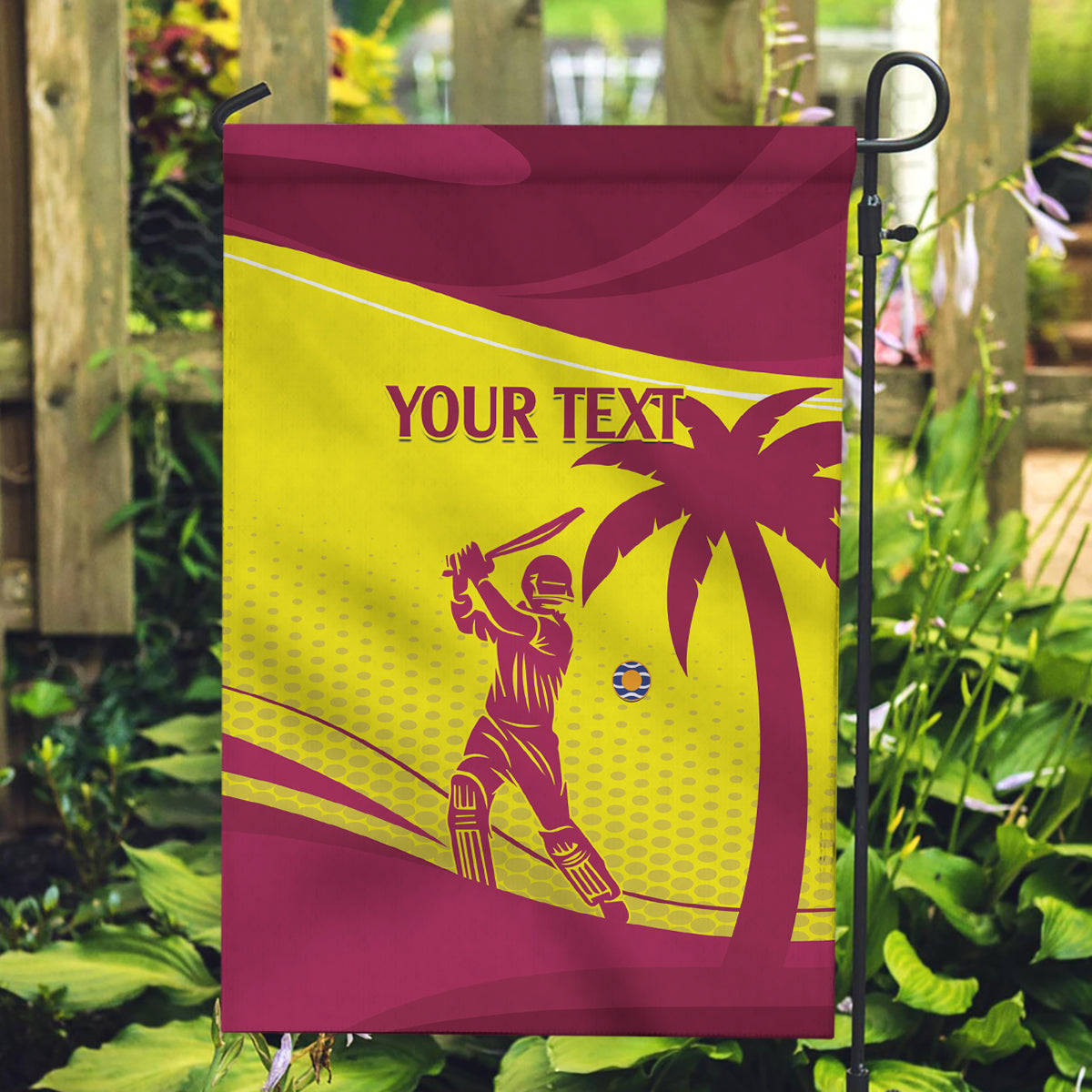 Custom West Indies Cricket Garden Flag 2024 World Cup Go Windies