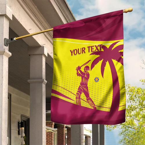Custom West Indies Cricket Garden Flag 2024 World Cup Go Windies