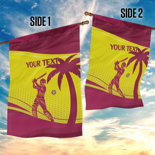 Custom West Indies Cricket Garden Flag 2024 World Cup Go Windies