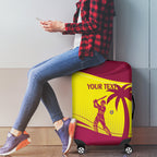Custom West Indies Cricket Luggage Cover 2024 World Cup Go Windies