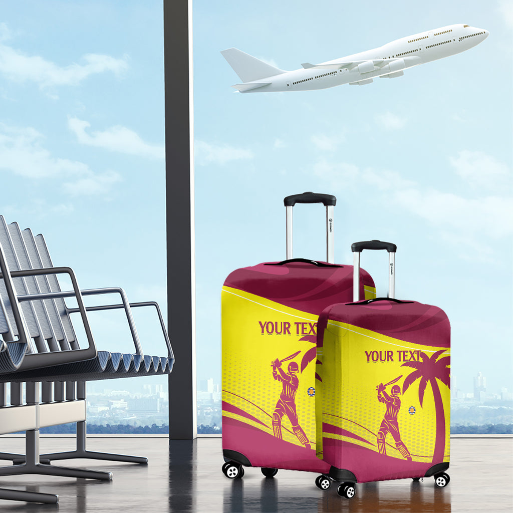 Custom West Indies Cricket Luggage Cover 2024 World Cup Go Windies