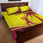 Custom West Indies Cricket Quilt Bed Set 2024 World Cup Go Windies