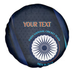 Custom India Cricket Spare Tire Cover 2024 World Cup Go Men in Blue