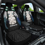 Aotearoa Korowai Motif Car Seat Cover Hei Tiki Poutama Maori Pattern