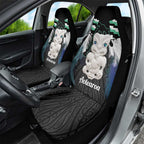 Aotearoa Korowai Motif Car Seat Cover Hei Tiki Poutama Maori Pattern