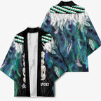Aotearoa Korowai Motif Kimono Hei Tiki Poutama Maori Pattern - Aussie Hoodie