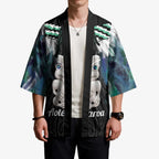 Aotearoa Korowai Motif Kimono Hei Tiki Poutama Maori Pattern - Aussie Hoodie