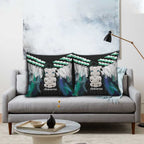 Aotearoa Korowai Motif Pillow Cover Hei Tiki Poutama Maori Pattern - Aussie Hoodie