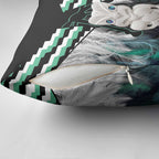 Aotearoa Korowai Motif Pillow Cover Hei Tiki Poutama Maori Pattern - Aussie Hoodie