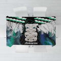 Aotearoa Korowai Motif Tablecloth Hei Tiki Poutama Maori Pattern