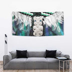 Aotearoa Korowai Motif Tapestry Hei Tiki Poutama Maori Pattern