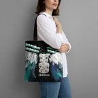 Aotearoa Korowai Motif Tote Bag Hei Tiki Poutama Maori Pattern - Aussie Hoodie