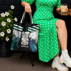 Aotearoa Korowai Motif Tote Bag Hei Tiki Poutama Maori Pattern - Aussie Hoodie