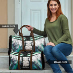 Aotearoa Korowai Motif Travel Bag Hei Tiki Poutama Maori Pattern - Aussie Hoodie