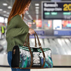 Aotearoa Korowai Motif Travel Bag Hei Tiki Poutama Maori Pattern - Aussie Hoodie