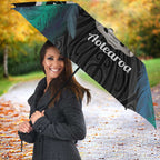Aotearoa Korowai Motif Umbrella Hei Tiki Poutama Maori Pattern - Aussie Hoodie