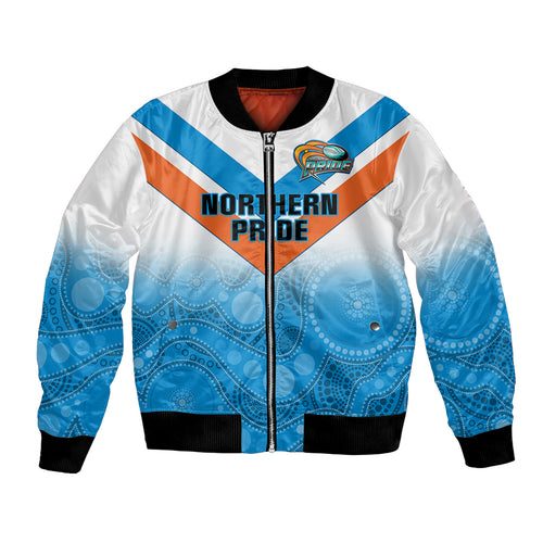 personalised-australia-rugby-bomber-jacket-queensland-northern-pride-indigenous-art
