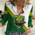 Personalised Australia Rugby Women Casual Shirt Ipswich Jets Est 1982 Sporty Style LT14