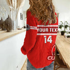 Personalised Australia Rugby Women Casual Shirt Illawarra Cutters Sporty Style LT14
