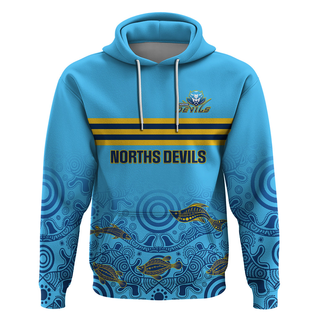 personalised-australia-rugby-hoodie-norths-devils-indigenous-art