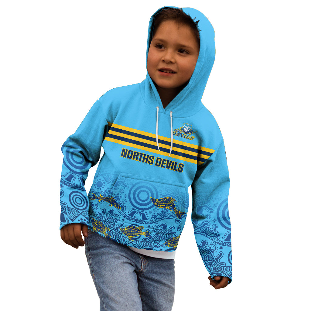 personalised-australia-rugby-kid-hoodie-norths-devils-indigenous-art