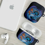 Personalised Blue Marlin Fishing New Zealand AirPods Case NZ Kiwi Cowboy Born To Fish